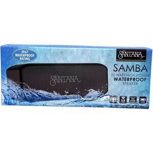 Santana Samba 20W Waterproof Bluetooth Speaker with TWS and Long Playtime